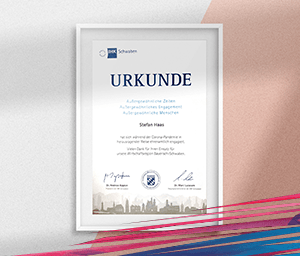 IHK Schwaben Urkunde